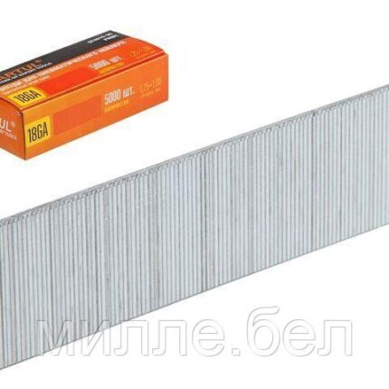 Гвозди тип 18GA 20мм (5000шт) STARTUL PROFI (ST4515-20) (для пневмостеплера, сечение 1,25х1,00мм)