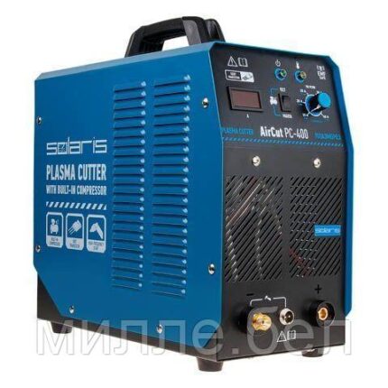 Плазморез Solaris AirCut PC-400 (220 В, 15-40 А, Высоковольтный поджиг, встроен.компрессор, термозащита,