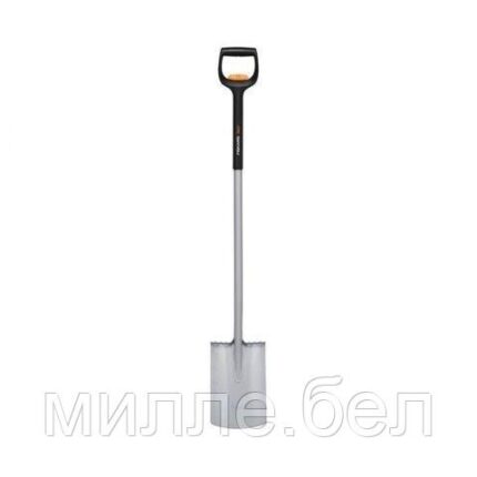 Лопата штыковая телескопическая прямая Xact FISKARS (длина:1108-1300мм, ширина:192мм)