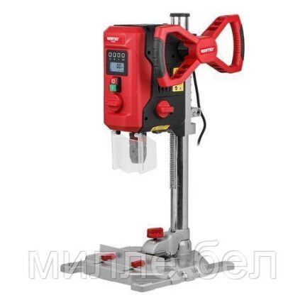 Станок вертикально-сверлильный WORTEX DB 1305 800 Вт, патрон 13 мм, 2 скор. (сверление в металле до 16 мм,