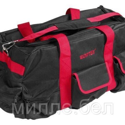 Сумка для инструмента WORTEX WB 3570 нейлон, 570x300х350 мм, вес до 25 кг (Общее кол-во отсеков: 14)