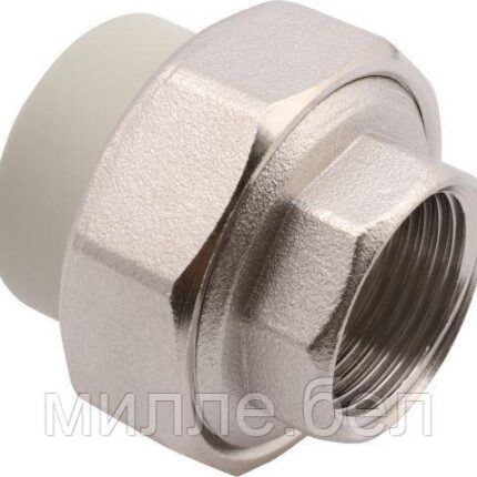 Американка ПП вн. 20х1/2", сер. FV Plast (Под заказ кратно коробкам)