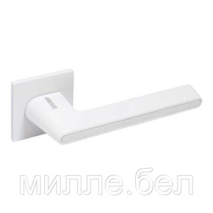 Ручка дверная "АДЕЛЬ" W/W (85110) белый АЛЛЮР (УЗК)