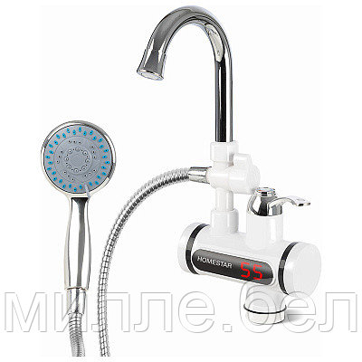 Водонагреватель проточный кран+душ HomeStar HS-0113D