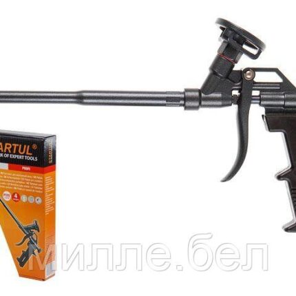 Пистолет для монтажной пены тефлоновый STARTUL PROFI (ST4057-2) (в комплекте 4 насадки)