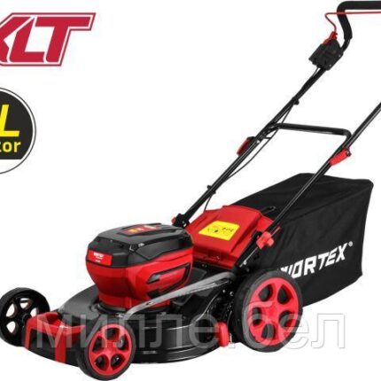 Газонокосилка аккумуляторная WORTEX CLM 4536 в кор. XLT SOLO БЕСЩЁТ.ДВИГ., 18В+18В, шир.460 мм (БЕЗ АКБ и ЗУ,