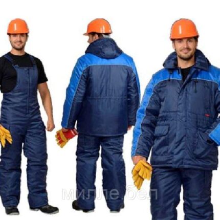 Костюм (куртка+п/к) утепленный "Балтика" (синий+василек Оксфорд) р-р 56-58 рост 182-188, РФ (р-р 56-58 рост