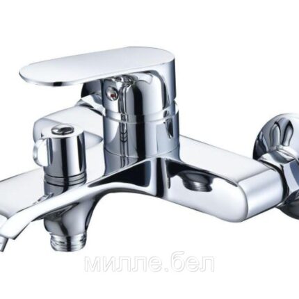 Смеситель для ванны D35-A, серия 250, ECONOCE (Короткий монолитный излив. Эксцентриков нет)