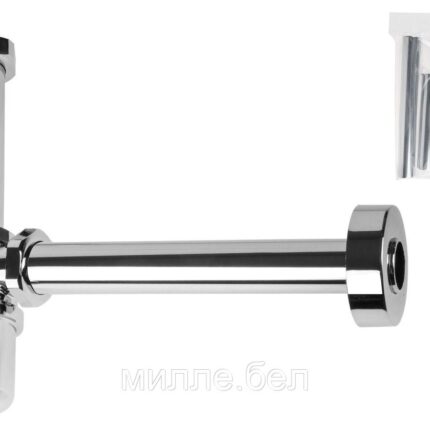 Сифон для умывальника без выпуска, гайка 32 мм, с прямой трубой 1 1/4", AV Engineering (Сифон для умывальника