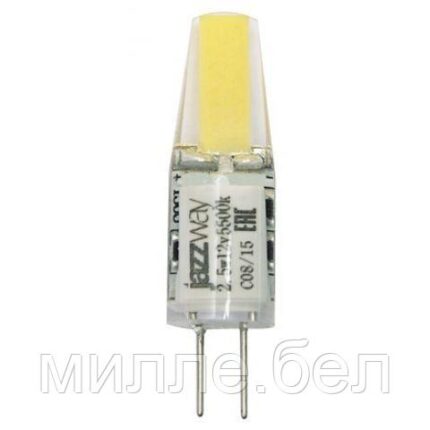 Лампа светодиодная PLED G4 2.5 Вт 12В 3000К JAZZWAY (20 Вт аналог лампы накал.,200 Лм.)