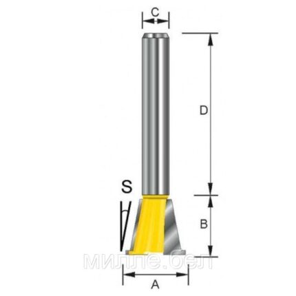 Фреза 14,28х12,7х13х8х32х2Т MAKITA
