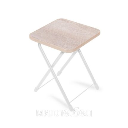 Стул складной туристический, дуб сонома, NIKA (Материал: ЛДСП, металл, пластмасса)
