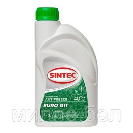 Антифриз Sintec-40 G11 Euro (зеленый) 1кг