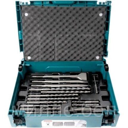 Набор буров и зубил SDS-Plus MAKITA (17 шт.)