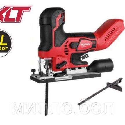 Аккум. лобзик WORTEX CJS 1330 в кор. ALL1 XLT SOLO БЕСЩЁТ, 18В, 800 - 3800 ход/мин, пропил до 135 мм