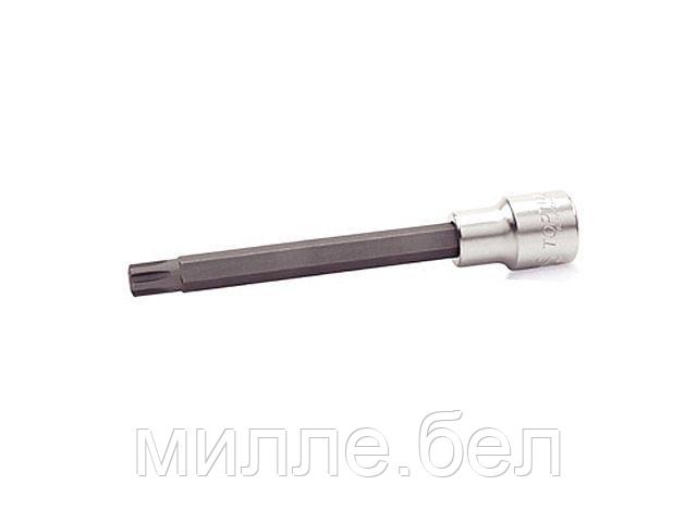 Головка 1/2" с насадкой M10S удлин. 140мм TOPTUL