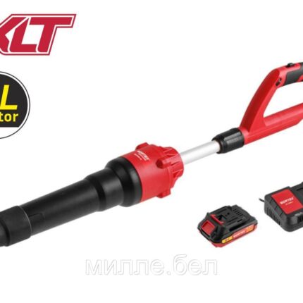 Аккум. воздуходувка WORTEX BB 2018-1 D ALL1 XLT SET 18В, БЕСЩЁТ., 162-450 м.куб/ч, 72-190 км/ч